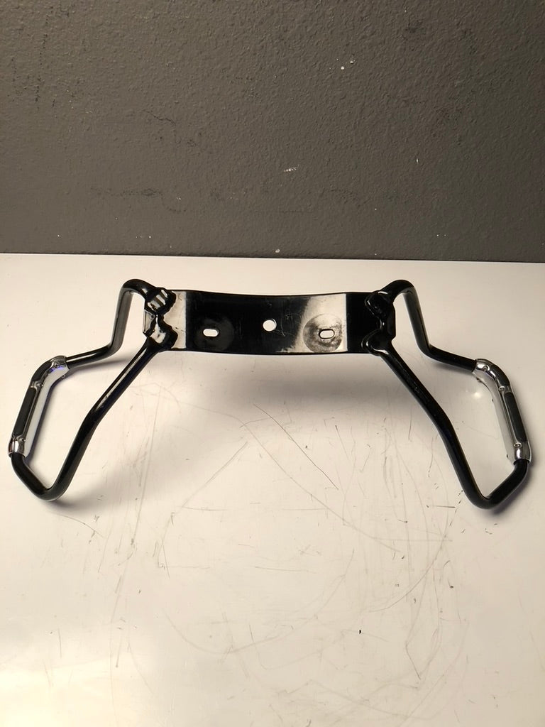 09-13 Touring Black Passenger Grab Rails with Handrail Covers