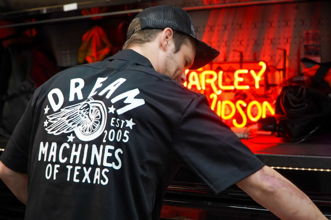Flying Wheel Dickies Work Shirts