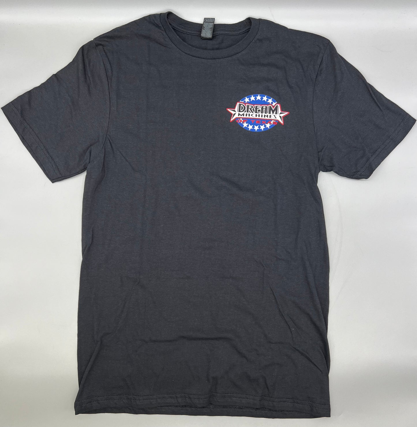 Dream Machines of Texas Patriot Logo T-Shirt