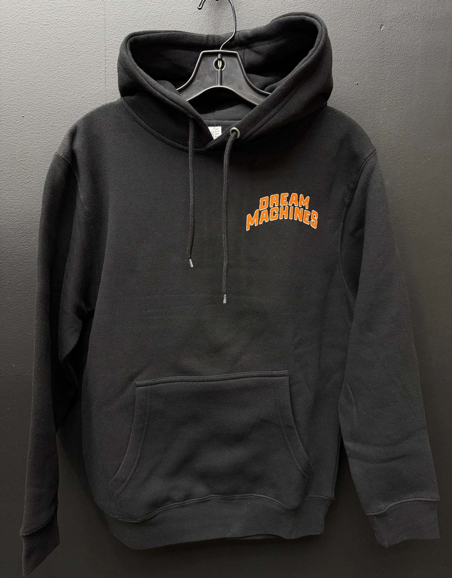 Pullover Hoodie with Engine of Freedom Graphic