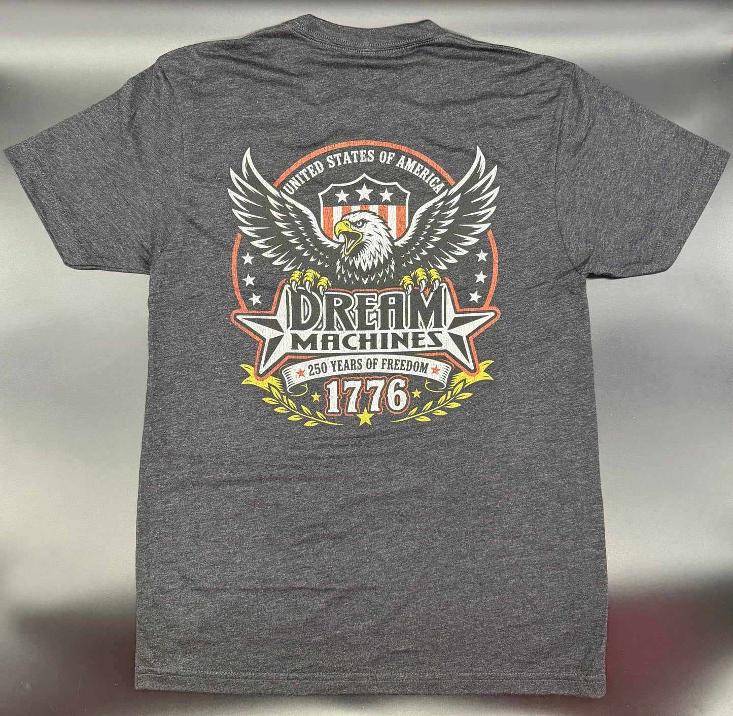 America 250 T-Shirt in Graphite Black
