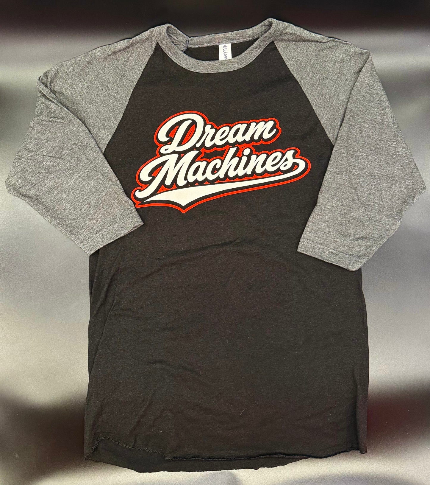 3/4 Sleeve Baseball T-Shirt with Baseball Logo