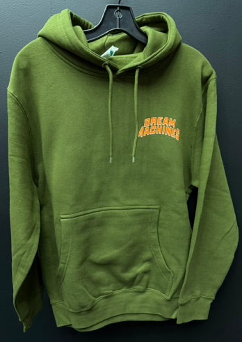 Pullover Hoodie with Engine of Freedom Graphics