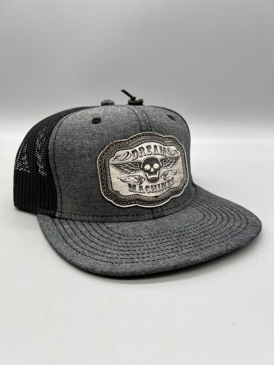 Flying Skull Snap Back Trucker Hat