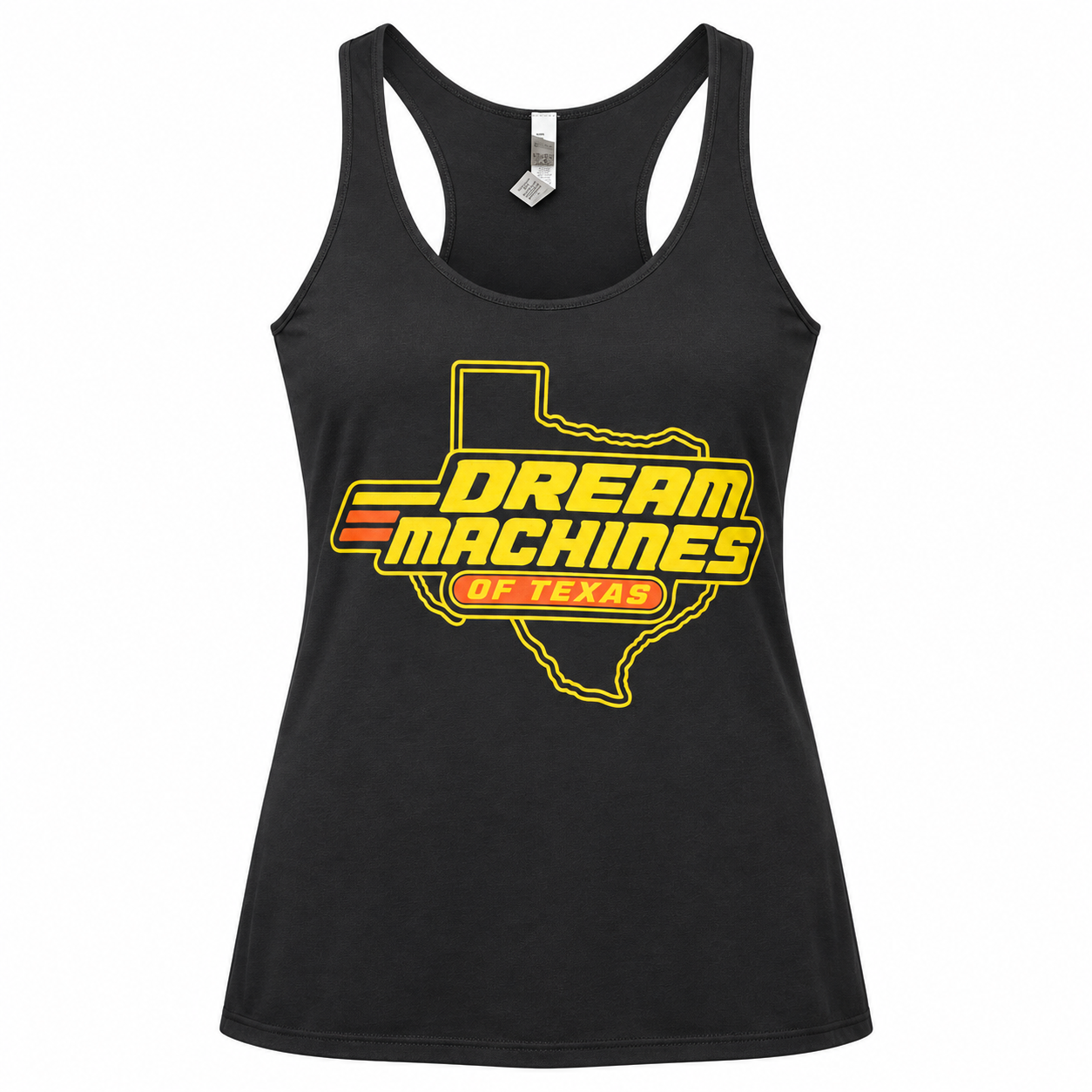 Dream Machines Desert Racer Women’s Tri-Blend Racerback Tank