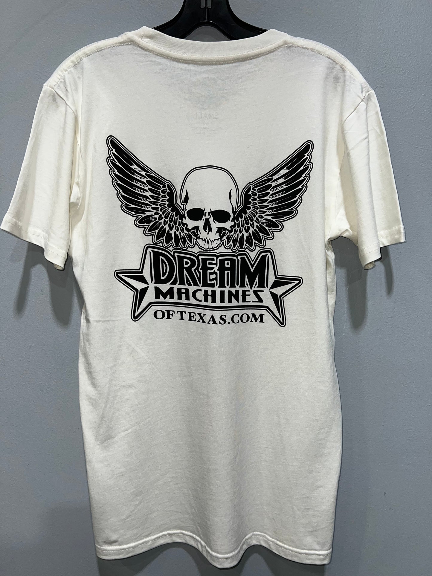 Dream Machines of Texas Skull Logo T-shirts