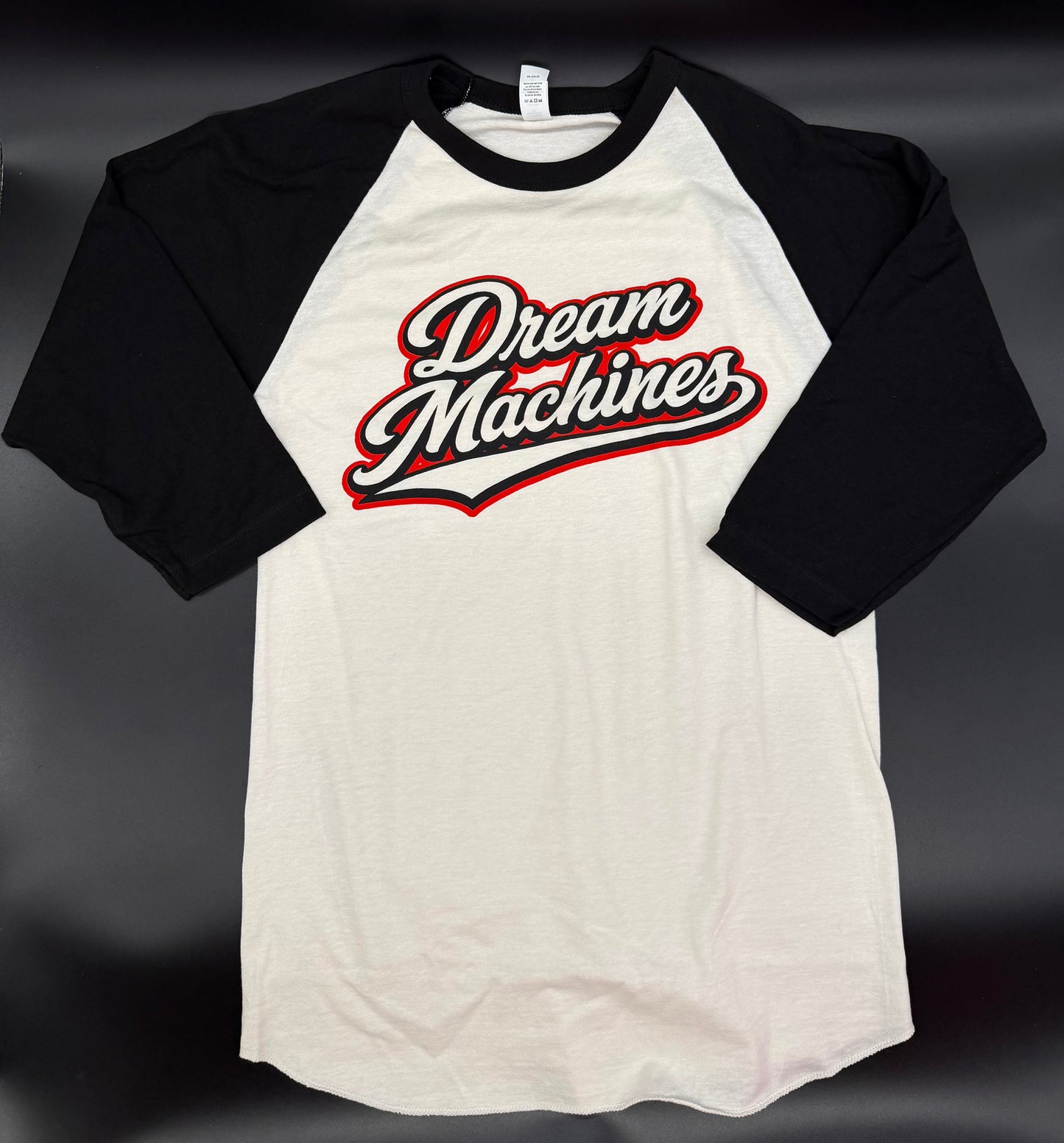 3/4 Sleeve Baseball T-Shirt with Baseball Logo