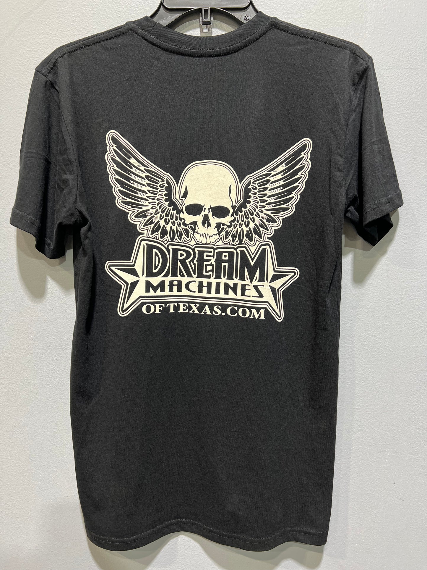 Dream Machines of Texas Skull Logo T-shirts