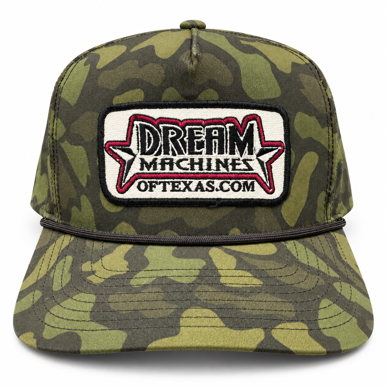 Marquee Graphic Camo Snapback Hat