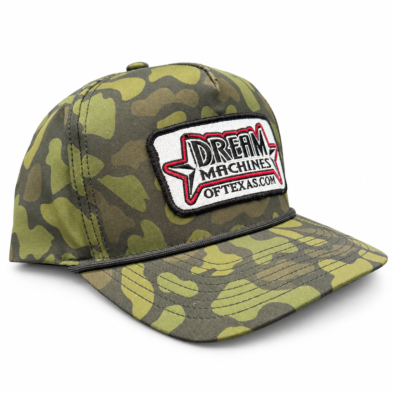 Marquee Graphic Camo Snapback Hat