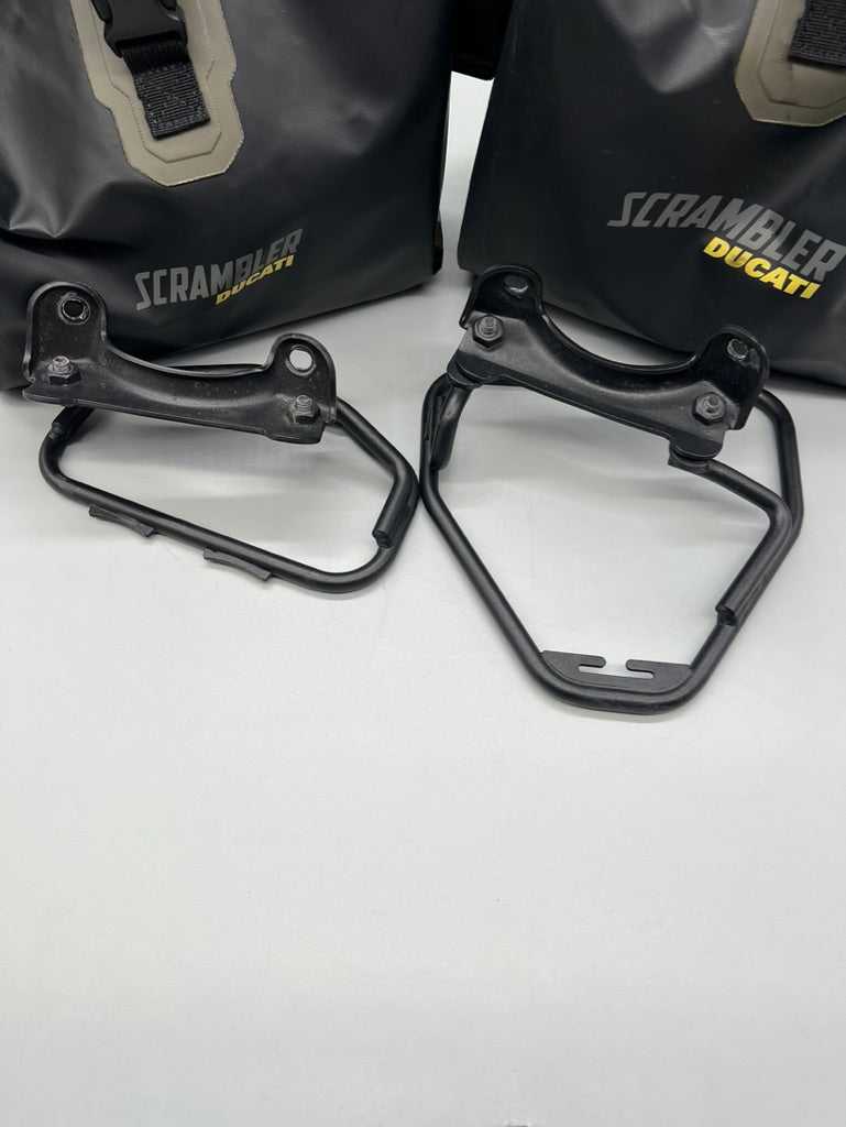 Ducati Scrambler Urban Enduro Waterproof Side Pannier with Mounting Brackets