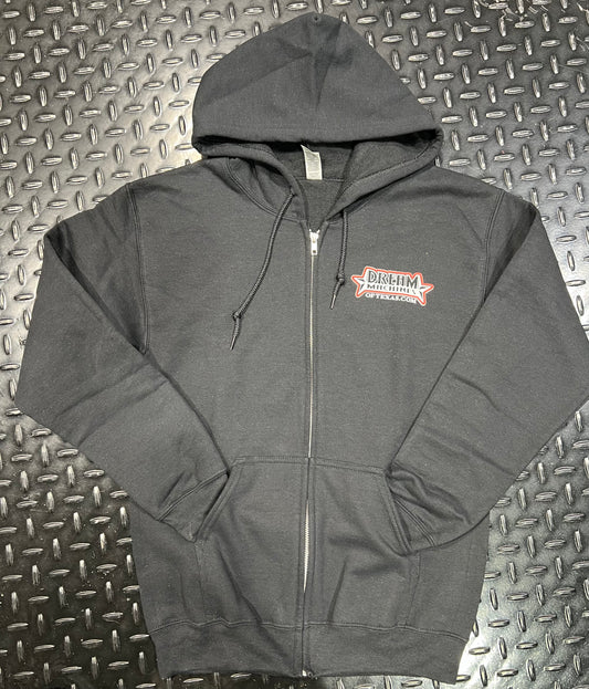 Zip-Up Hoodies with Marquee Logo