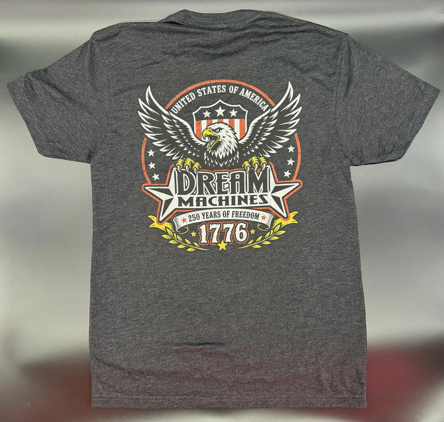 America 250 T-Shirt in Graphite Black