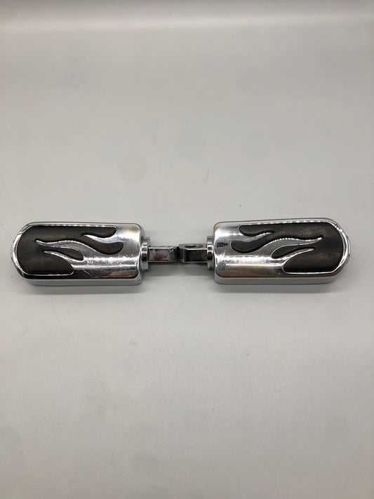 Flame Chrome Pegs