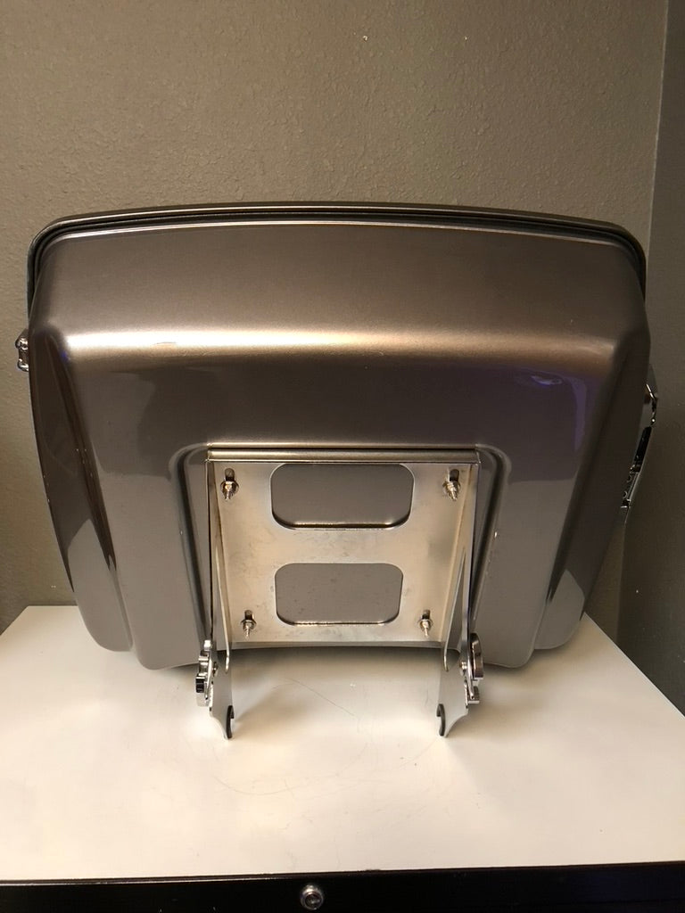 Billet Silver Detachable Chopped Tour Trunk