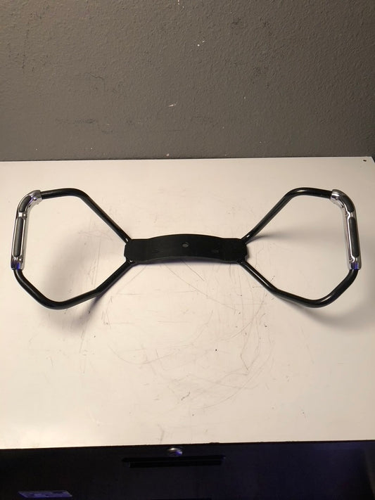 09-13 Touring Black Passenger Grab Rails with Handrail Covers