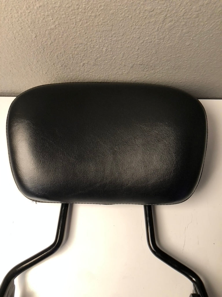 09-Later Black Touring 12" Detachable Passenger Backrest