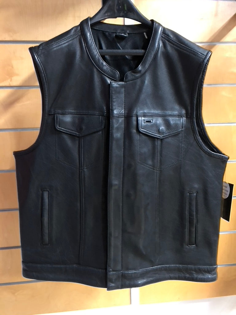 Hotshot Men's Leather Vest | First Manufacturing