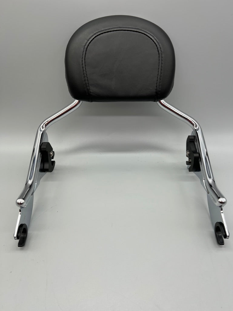 09-Later Chrome Touring 9" Detachable Passenger Backrest