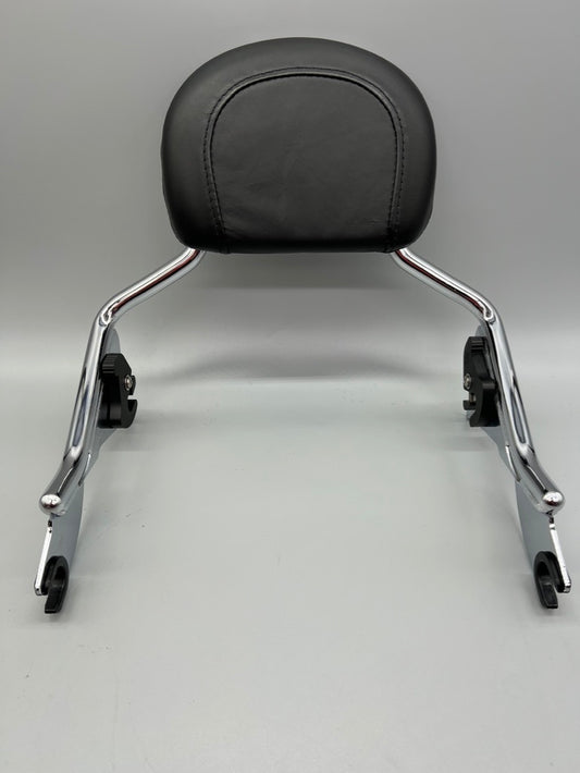 09-Later Chrome Touring 9" Detachable Passenger Backrest