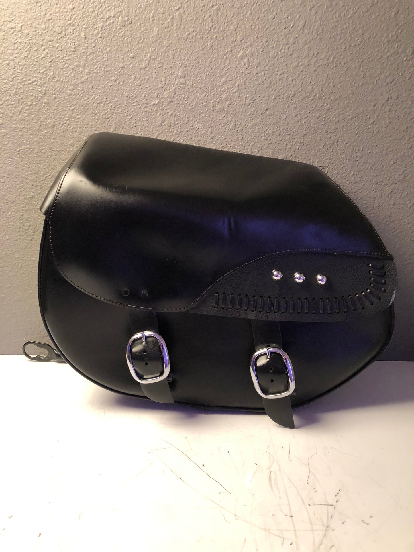 Fat Boy Leather Saddlebags