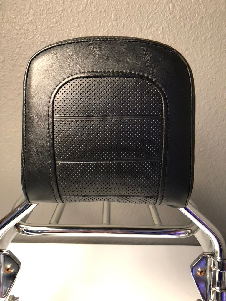 18-Later Detachable Passenger Backrest with Luggage Rack