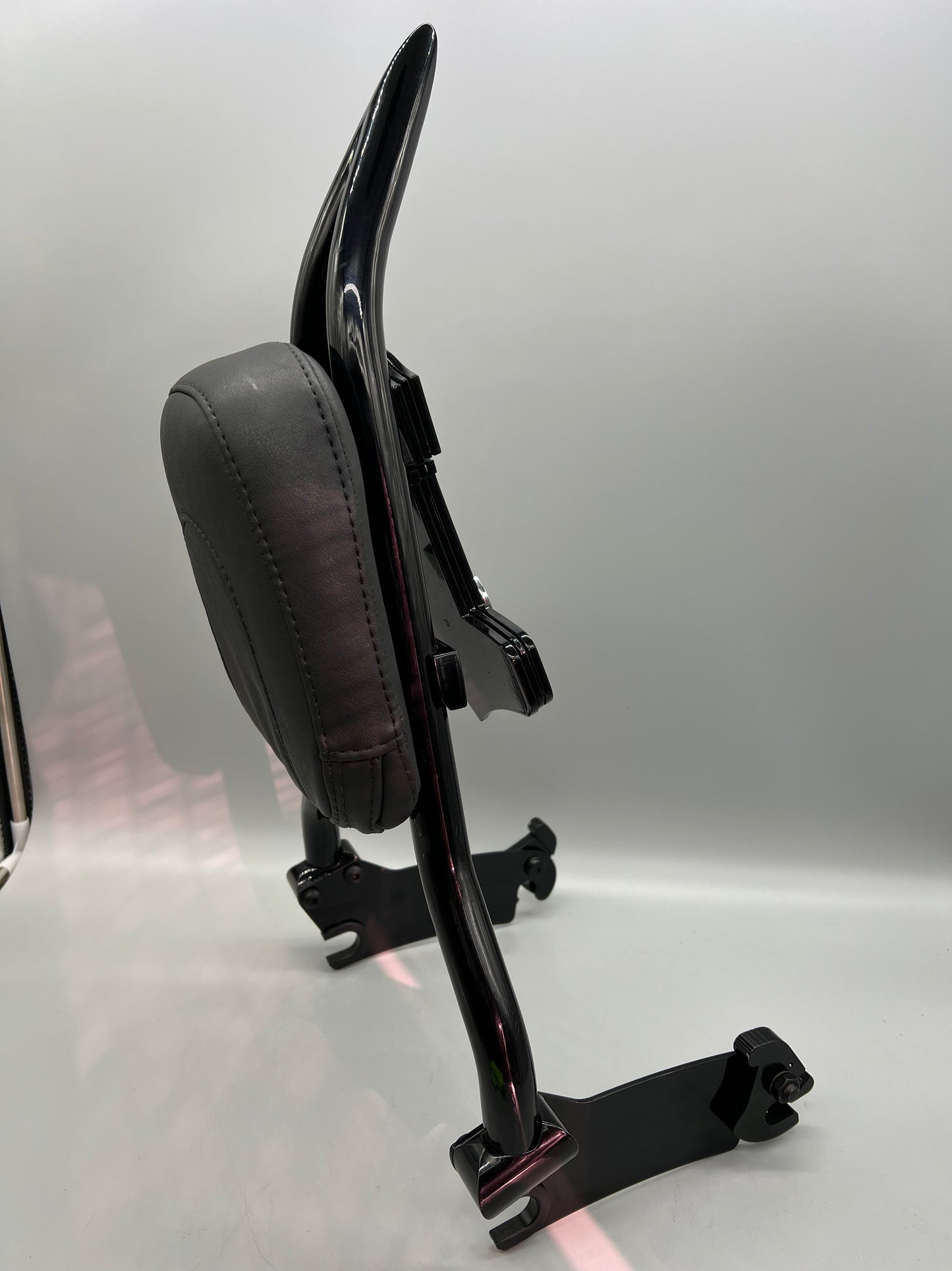 09-Later Black Touring Detachable Passenger Backrest