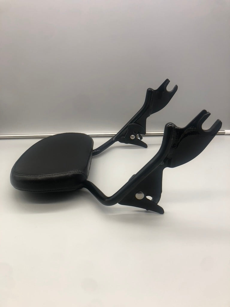 09-Later Black Touring 9" Detachable Passenger Backrest