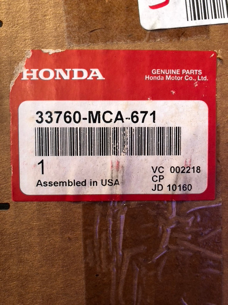 Honda 33760-MCA-671 Housing - Left