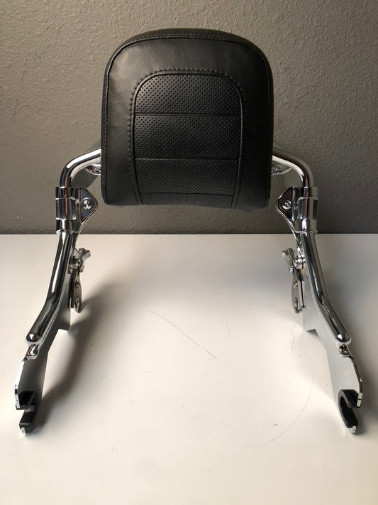 18-Later Detachable Passenger Backrest with Luggage Rack