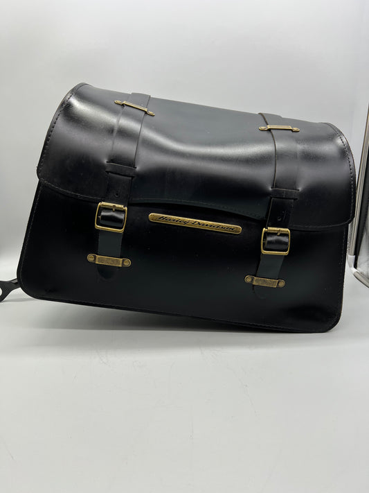 H-D Detachable Leather Saddlebags Nostalgic Style