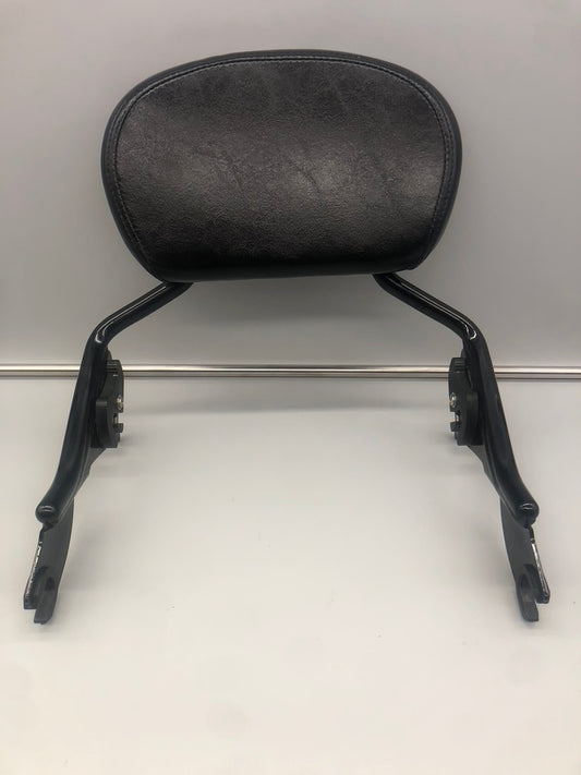 09-Later Black Touring 9" Detachable Passenger Backrest