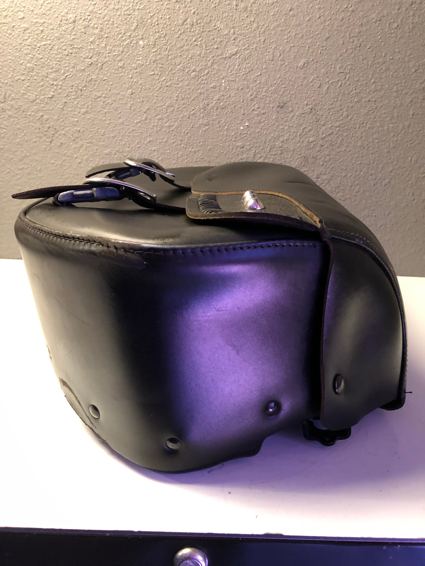 Fat Boy Leather Saddlebags